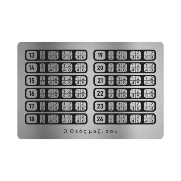 Cold Wallet Aço 24 Palavras | Eleftheria™ - Imagem 3